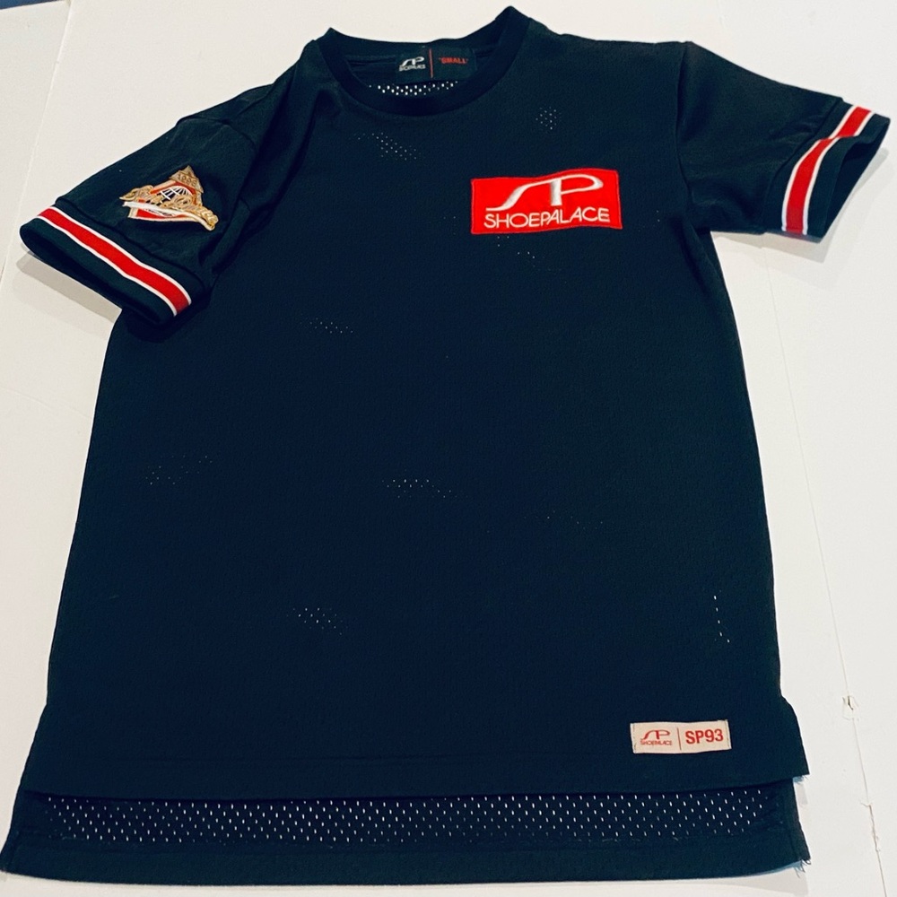 SHOE PALACE 1993 Embroidery Logo Black Pullover Jersey Men's Small